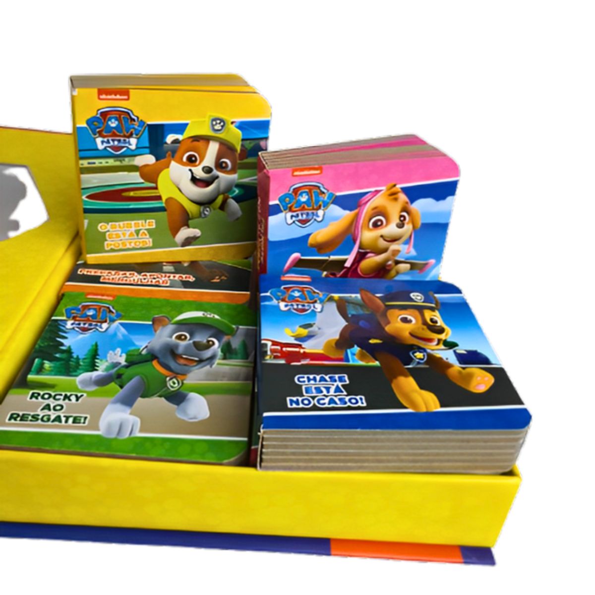 Livros Box Com 6 Minilivros Patrulha Canina - Patrulheiros Prontos Para A Ação - Ciranda Cultural Livros Box Com 6 Minilivros Patrulha Canina - Patrulheiros Prontos Para A Ação - Ciranda Cultural
